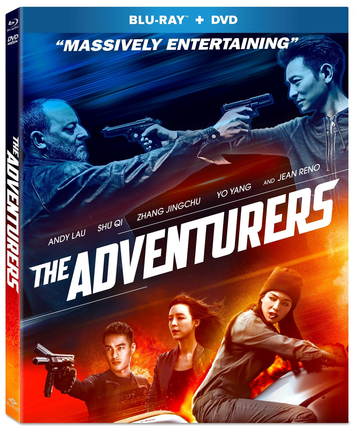 The Adventurers - (With DVD, 2 Pack) - [Blu-ray]