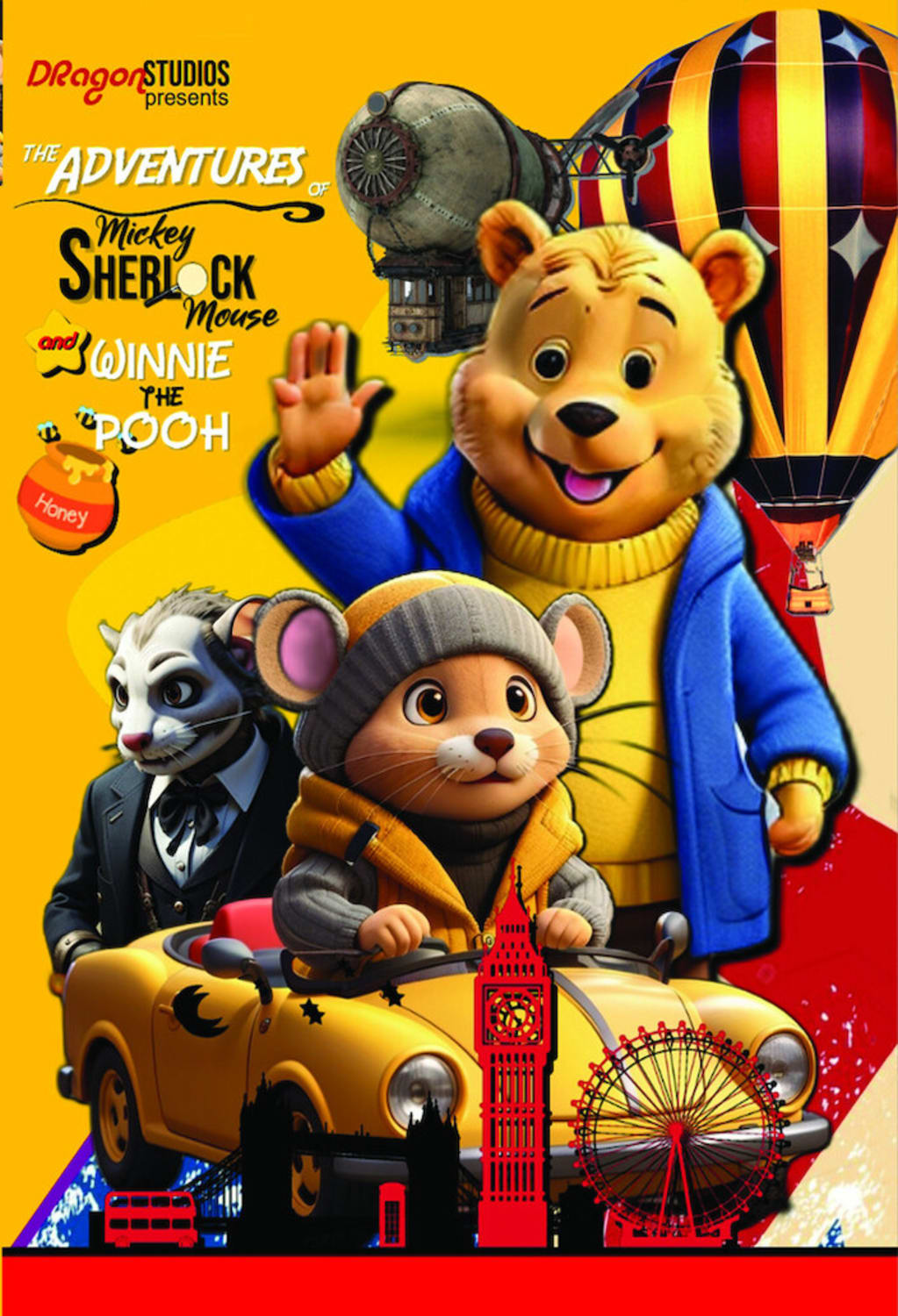 The Adventures Of Mickey Sherlock Mouse And Winnie The Pooh - [DVD]