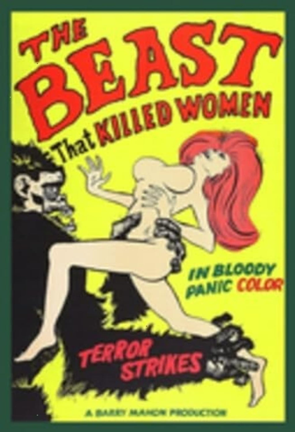 The Beast That Killed Women - (Widescreen, Mono Sound) - [DVD]