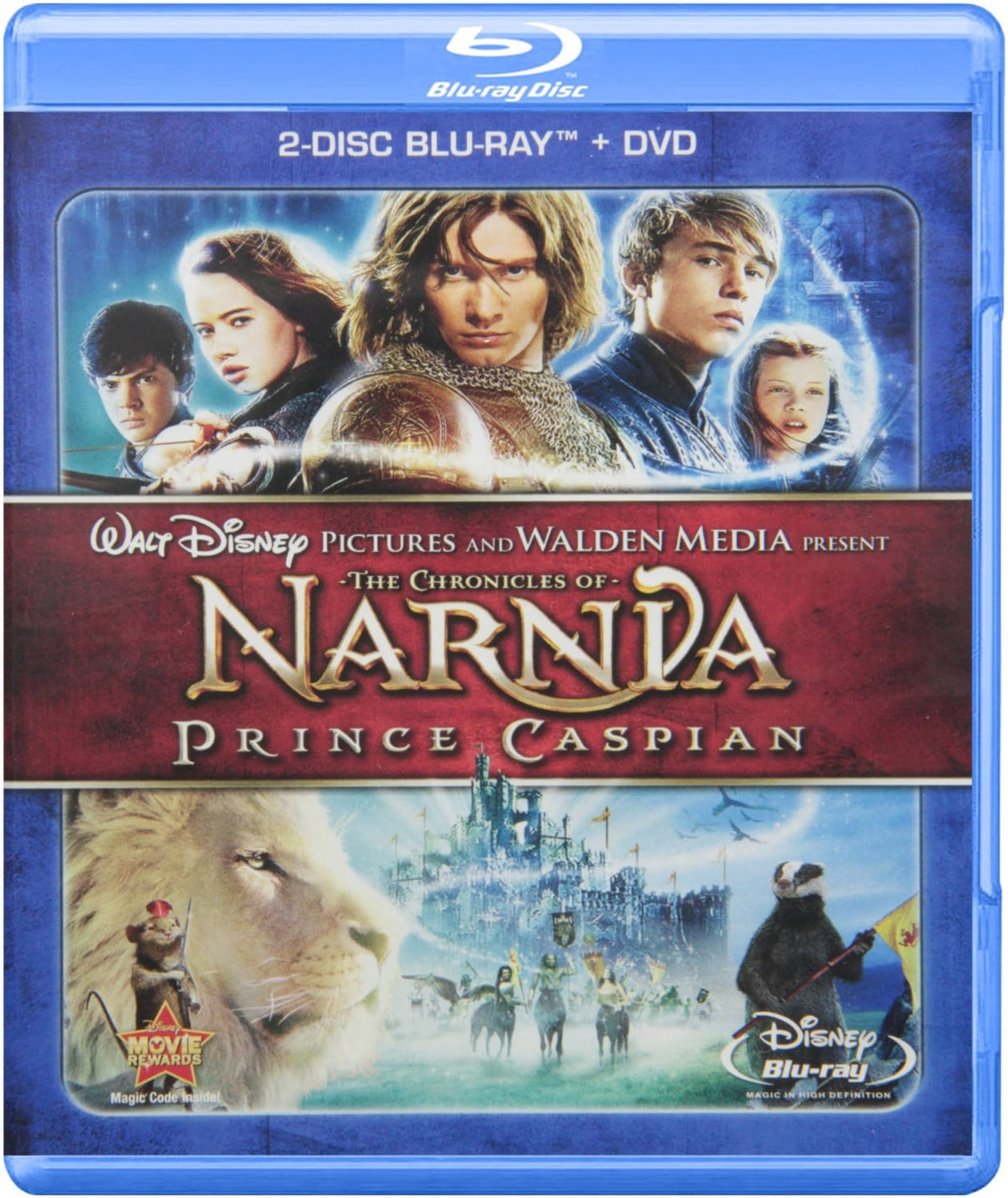 The Chronicles of Narnia: Prince Caspian - (With DVD, Widescreen) - [Blu-ray]