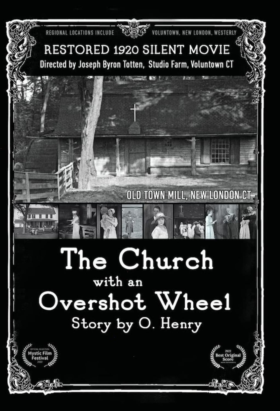 The Church With an Overshot Wheel - (Silent Movie) - [DVD]