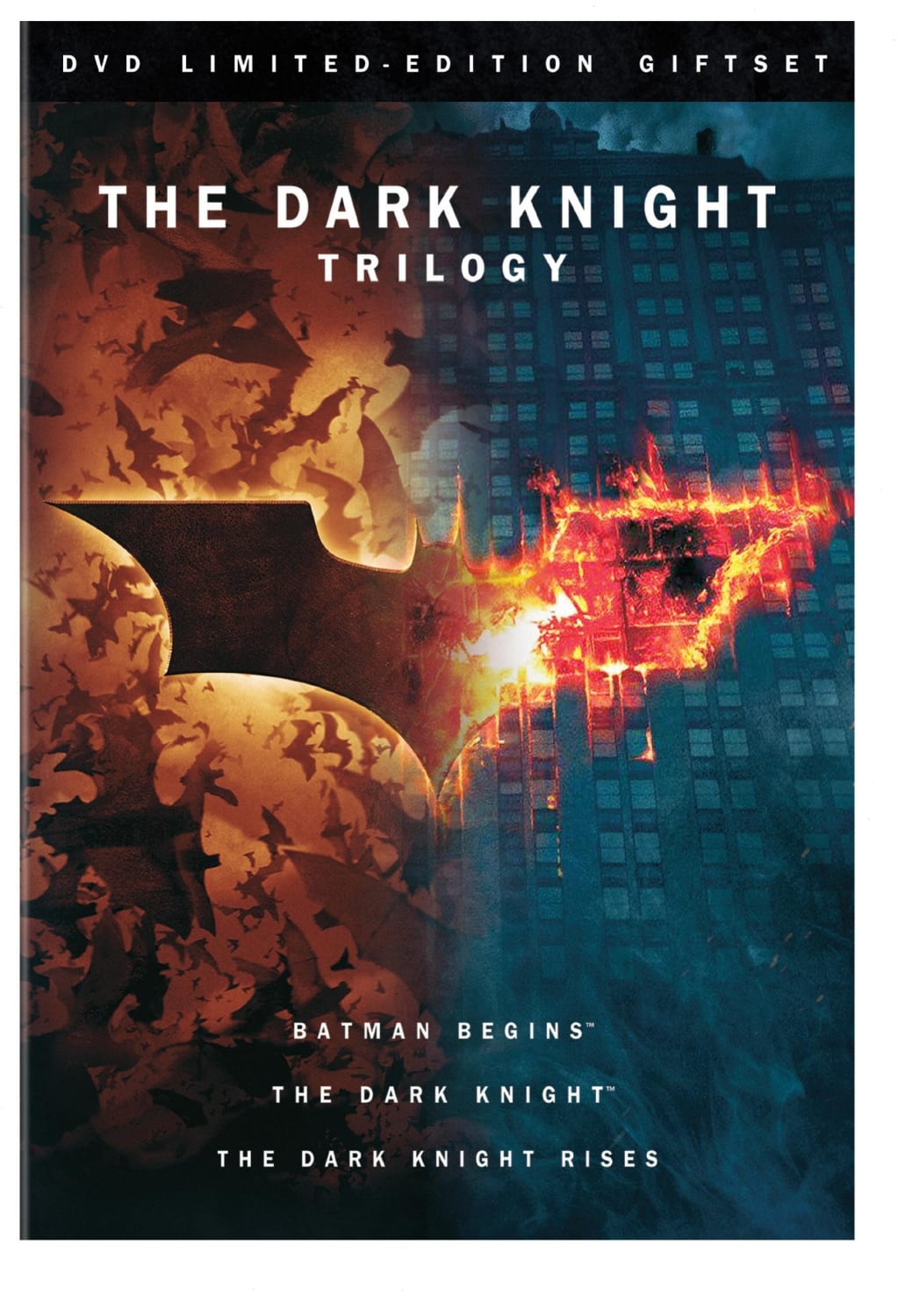 The Dark Knight Trilogy Limited Edition Giftset [Batman Begins / The Dark Knight / The Dark Knight Rises] - Packaging May Vary - [DVD]