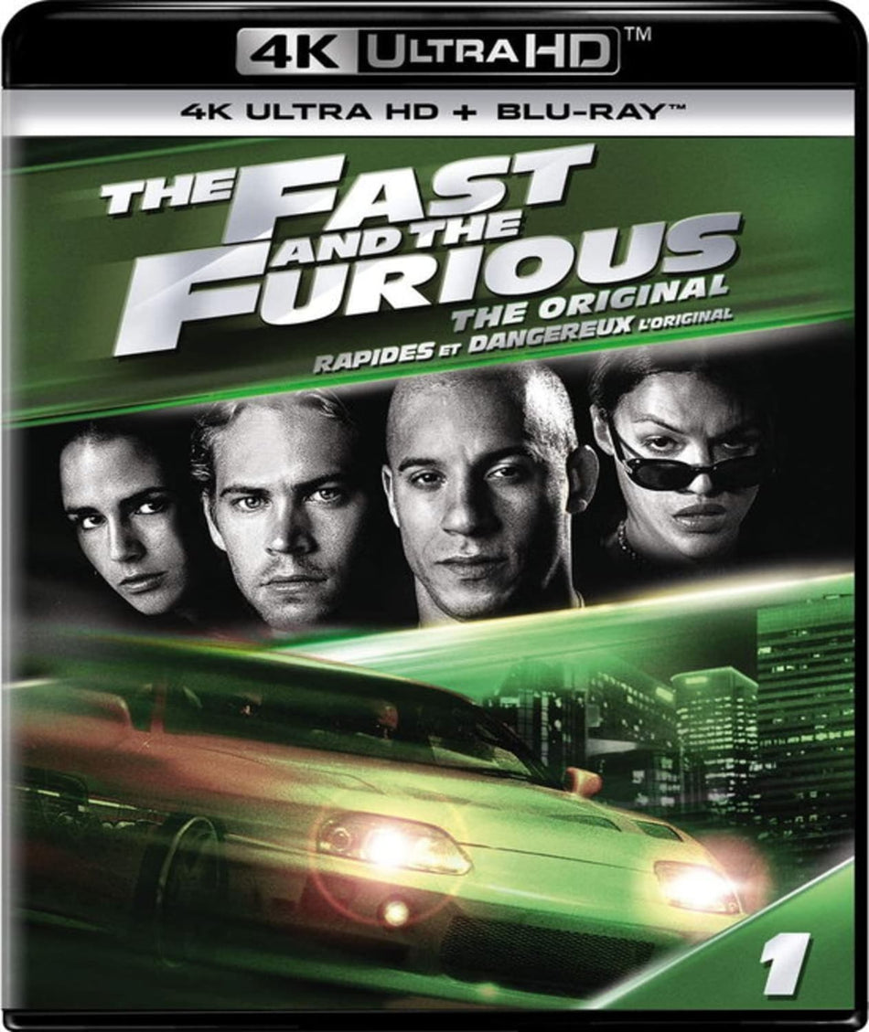 The Fast and the Furious - 4K Ultra HD + (Bilingual) - [Blu-ray]