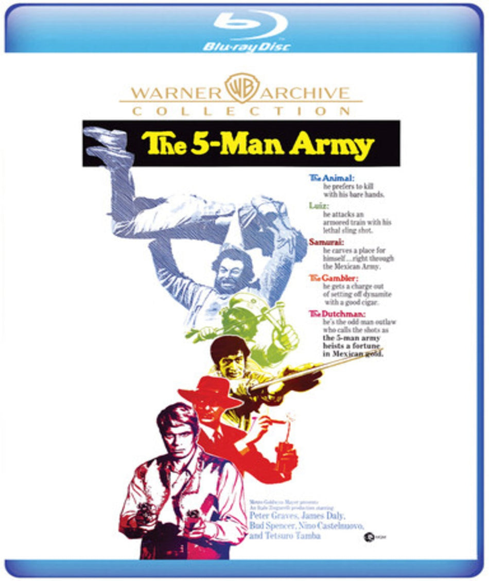 The Five Man Army - [Blu-ray]