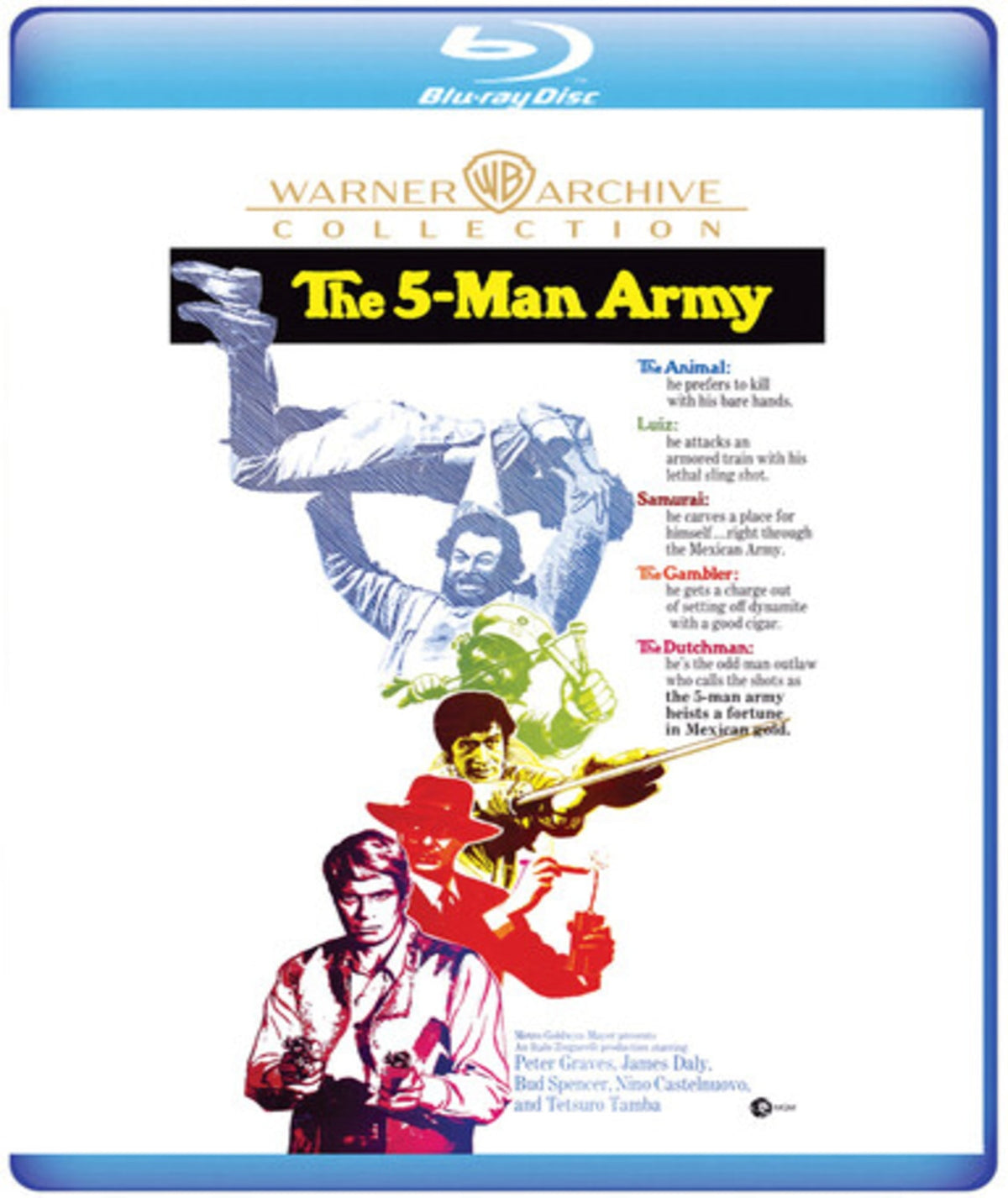 The Five Man Army - [Blu-ray]