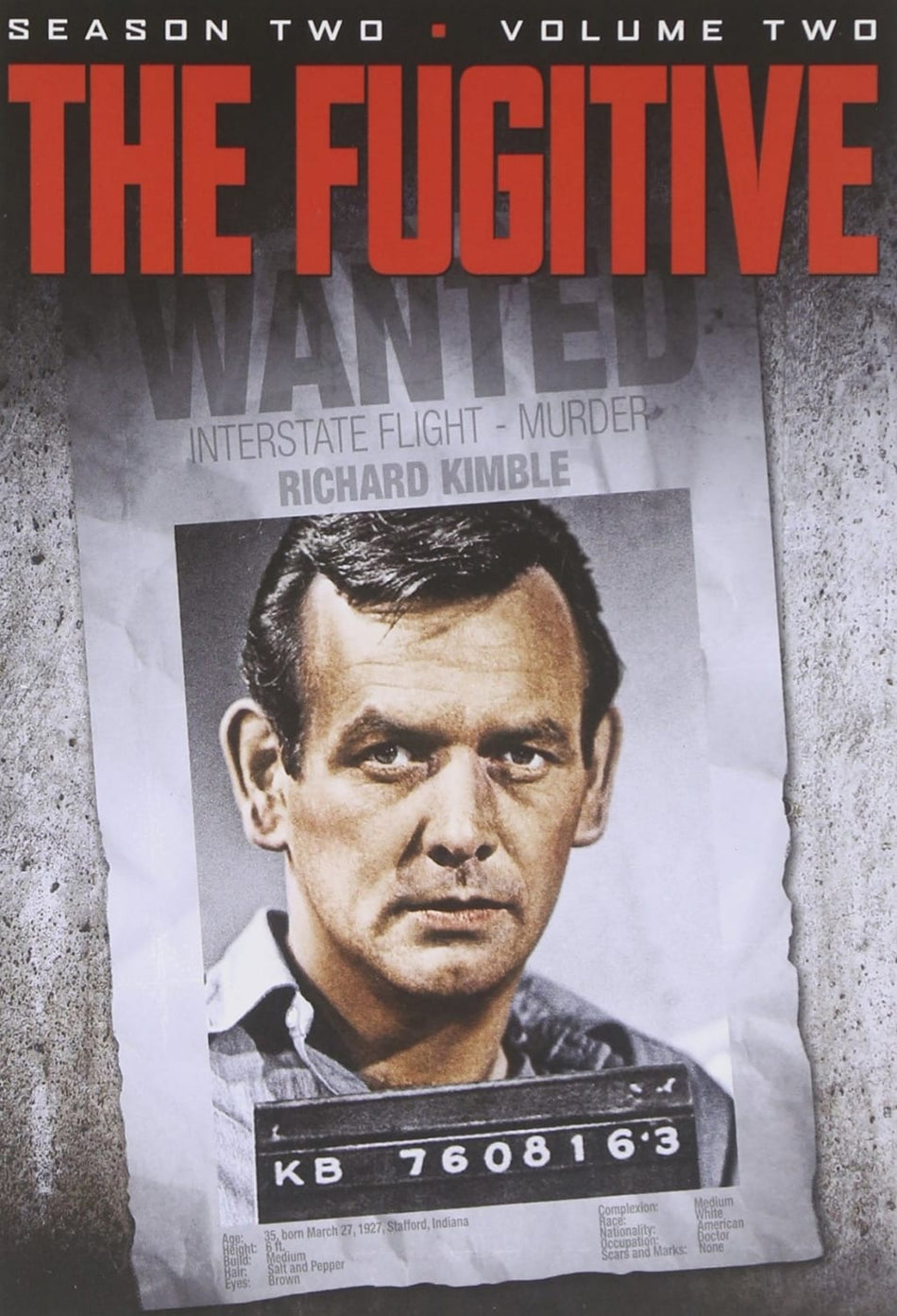 The Fugitive: Season Two, Volume Two - [DVD]