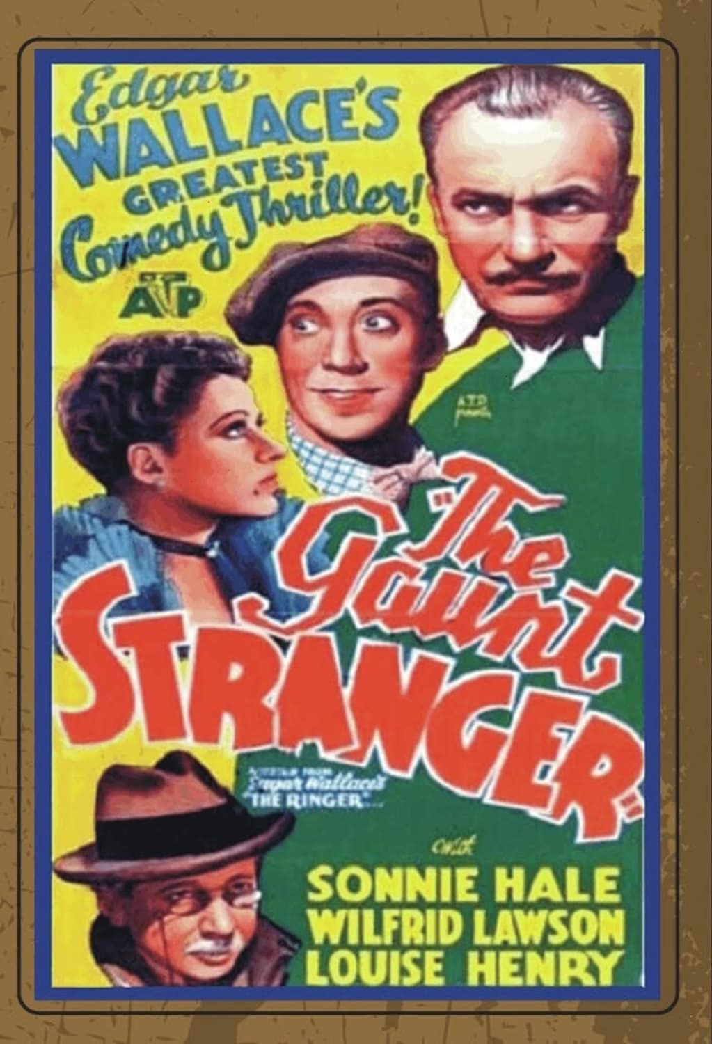 The Gaunt Stranger (aka The Phantom Strikes) - [DVD]