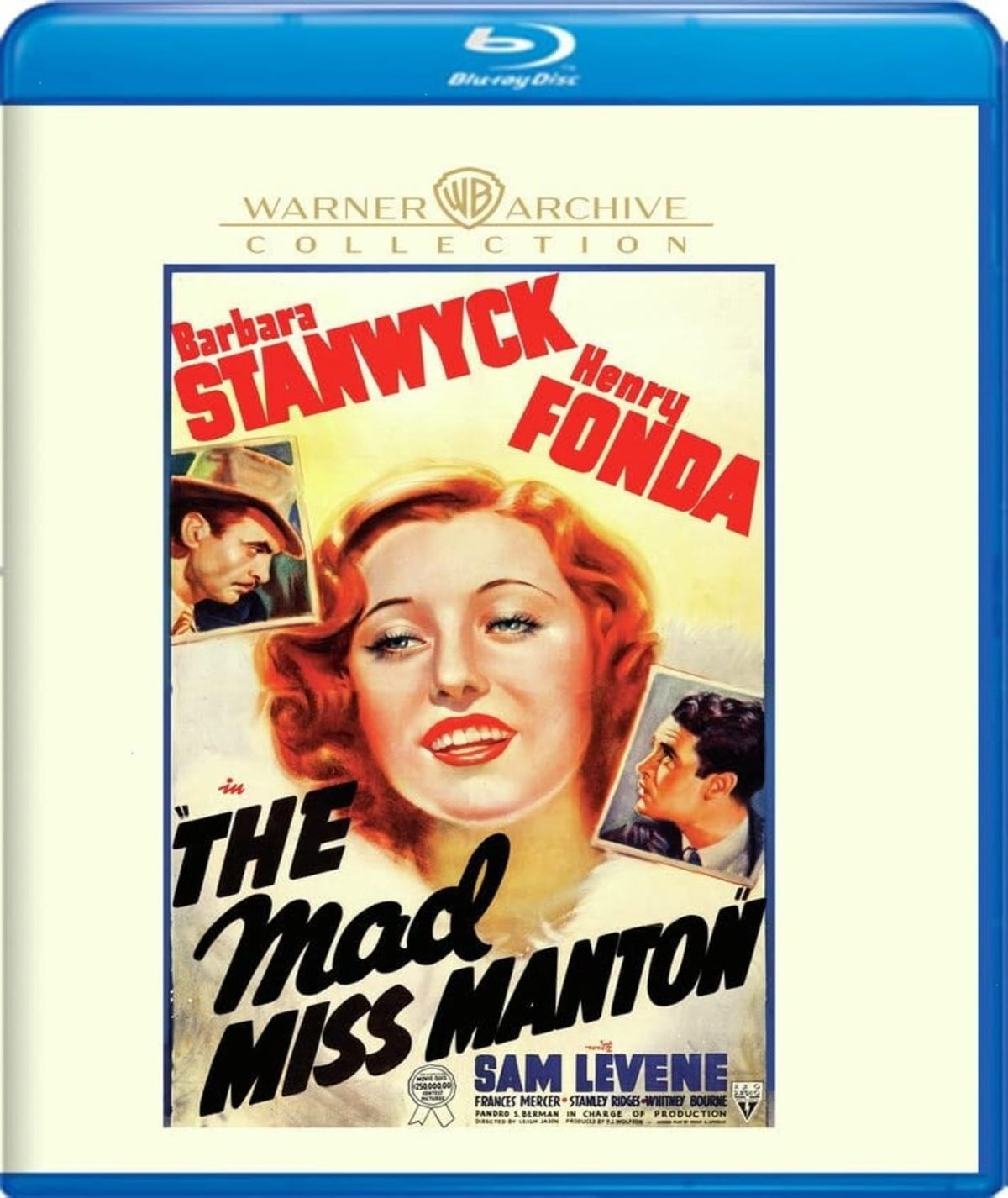 The Mad Miss Manton - (Digital Theater System, Mono Sound) - [Blu-ray]