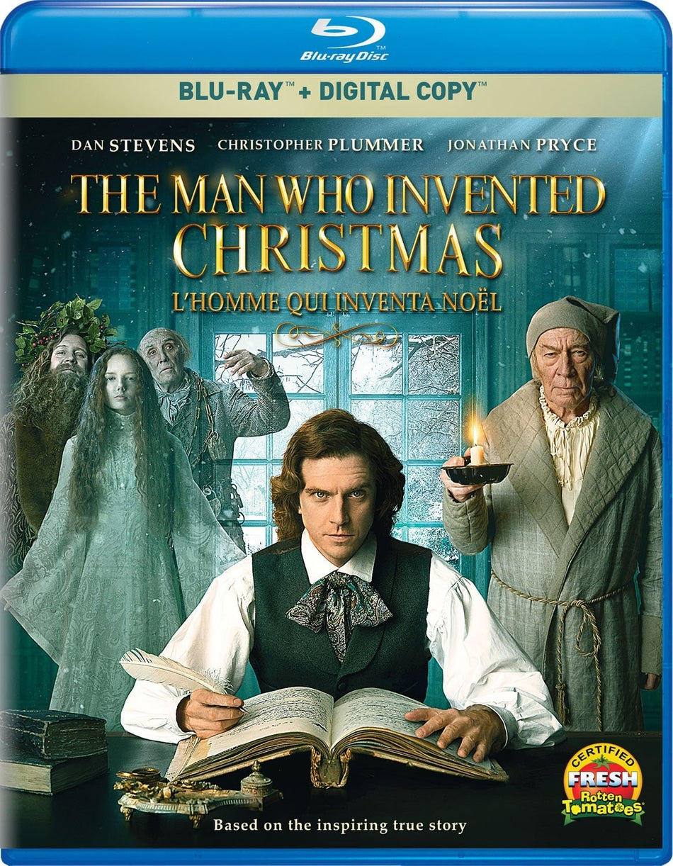 The Man Who Invented Christmas - [Blu-ray]