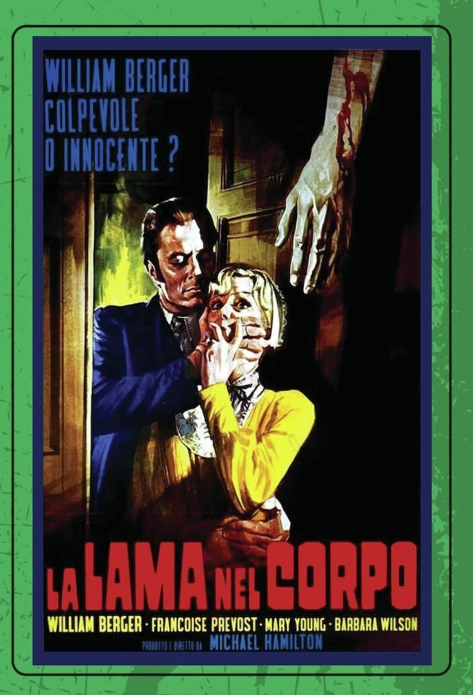 The Murder Clinic (aka La Lama Nel Corpo) - [DVD]