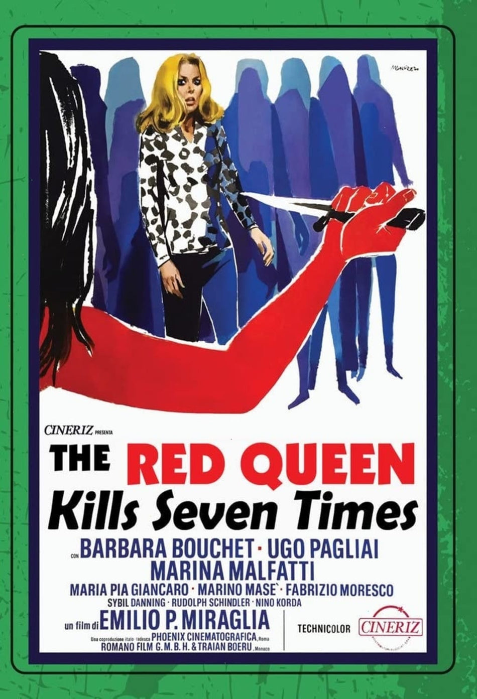 The Red Queen Kills Seven Times - (Mono Sound, Widescreen) - [DVD]