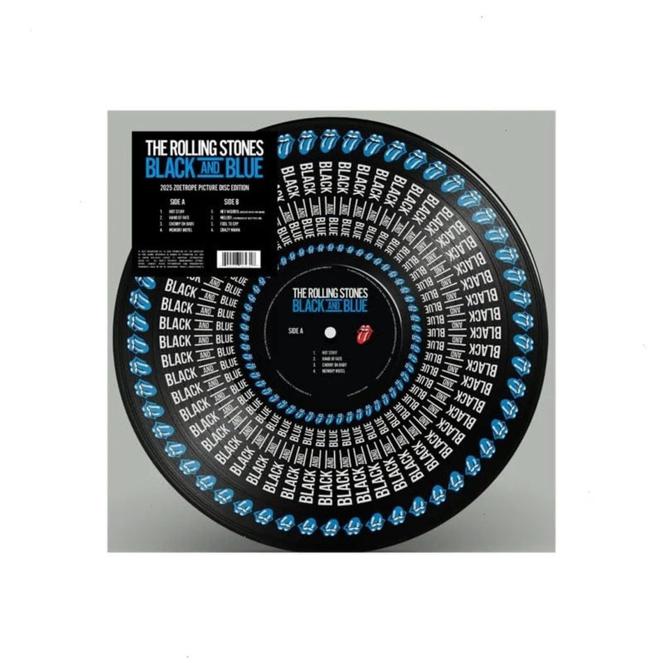 The Rolling Stones - The Rolling Stones Black And Blue Zoetrope LP Record - [Vinyl]