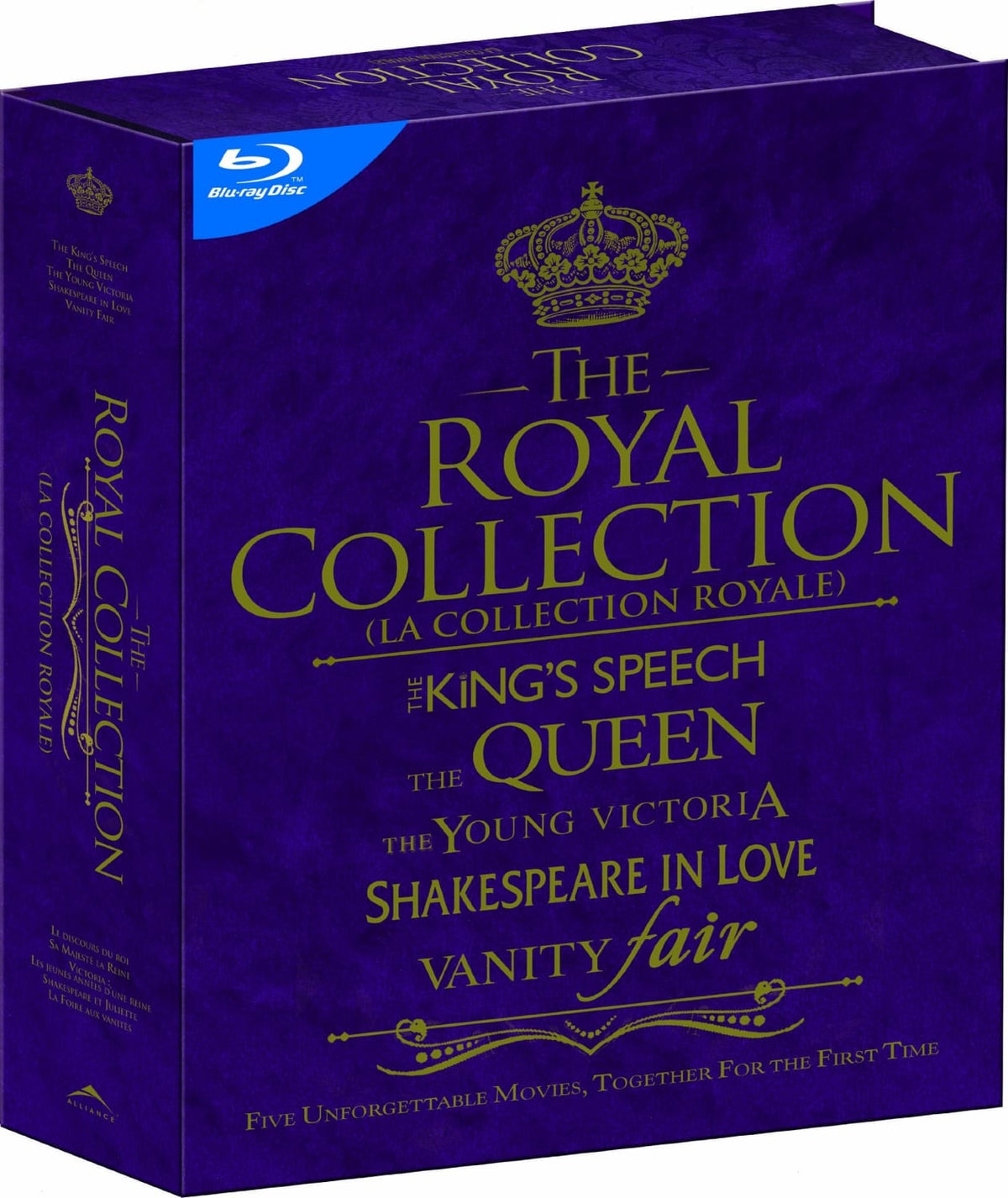 The Royal Collection [The King's Speech / The Queen / The Young Victoria / Shakespeare in Love / Vanity Fair] [Bilingual] - [Blu-ray]