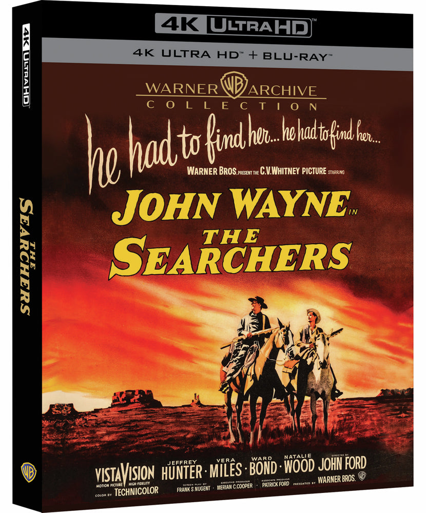 The Searchers - (4K Mastering, With Blu-ray, Digital Theater System, Mono Sound) - [4K Ultra HD]