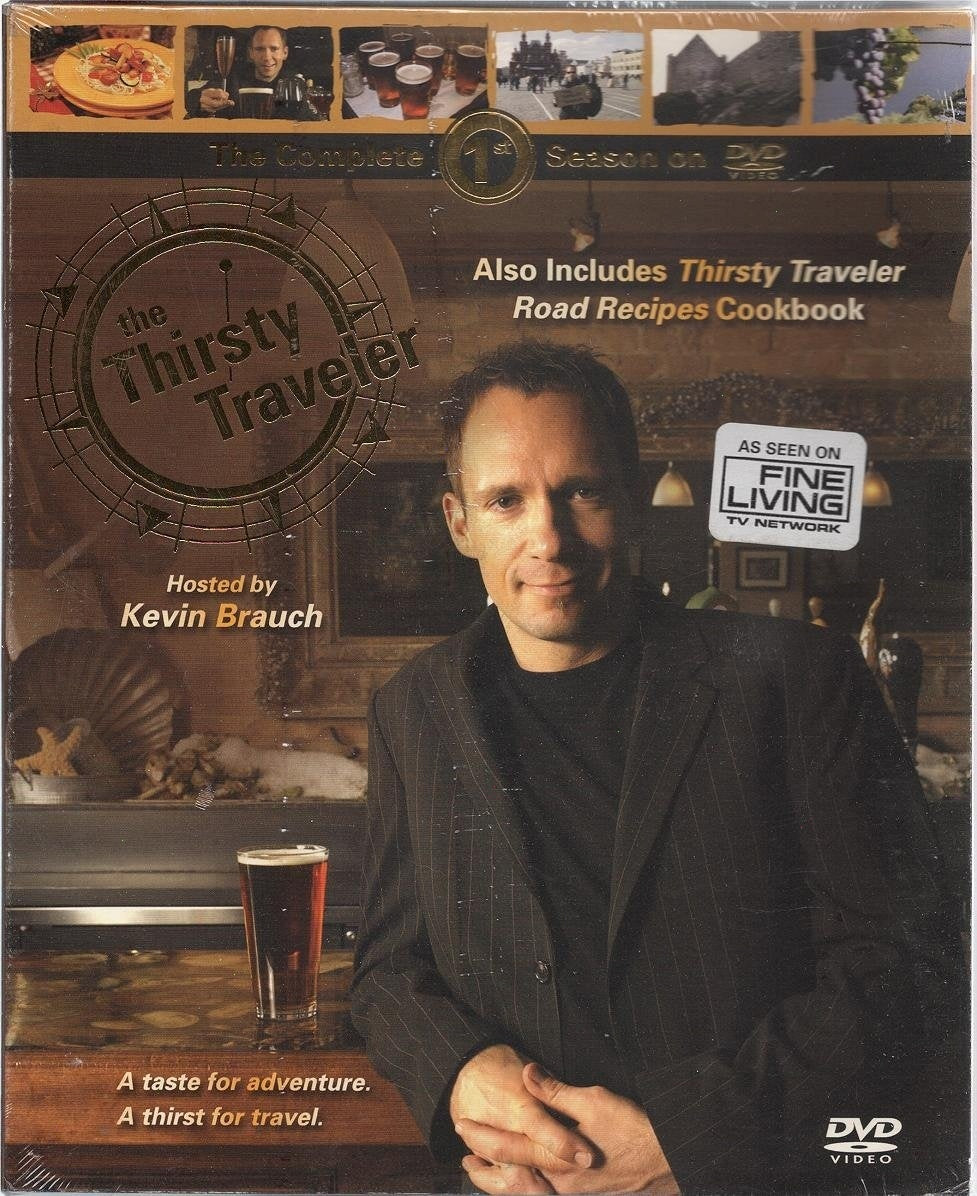 The Thirsty Traveler - The Complete Season 1 with Road Recipes Cookbook - [DVD]