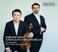 Andrew Wan - The Three Violin Sonatas - [CD]
