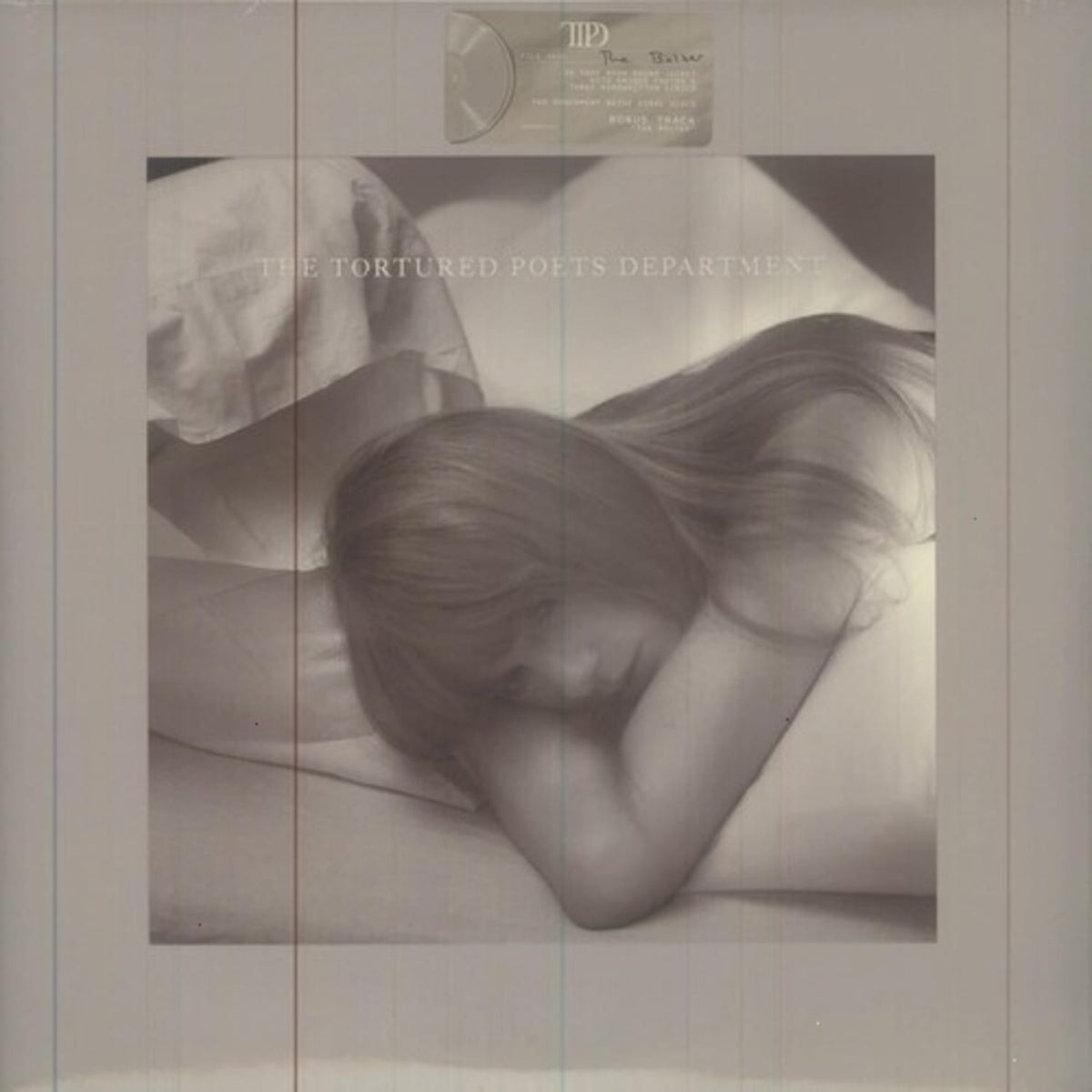 Taylor Swift - The Tortured Poets Department Beige LP Record - [Vinyl]