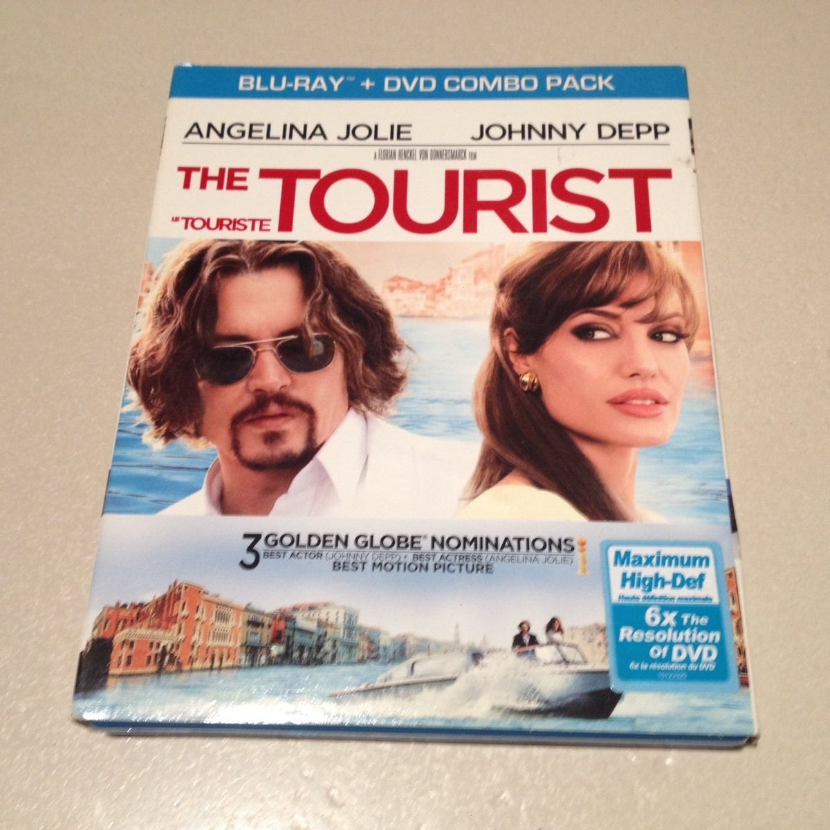 The Tourist [2011] Johnny Depp - [Blu-ray]
