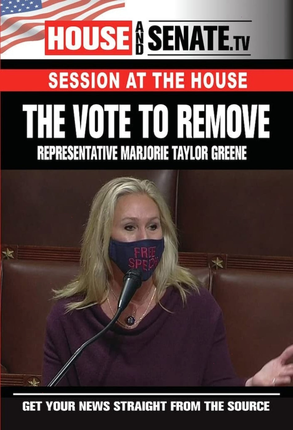 The Vote To Remove Representative Marjorie Taylor Greene - (3 Pack) - [DVD]