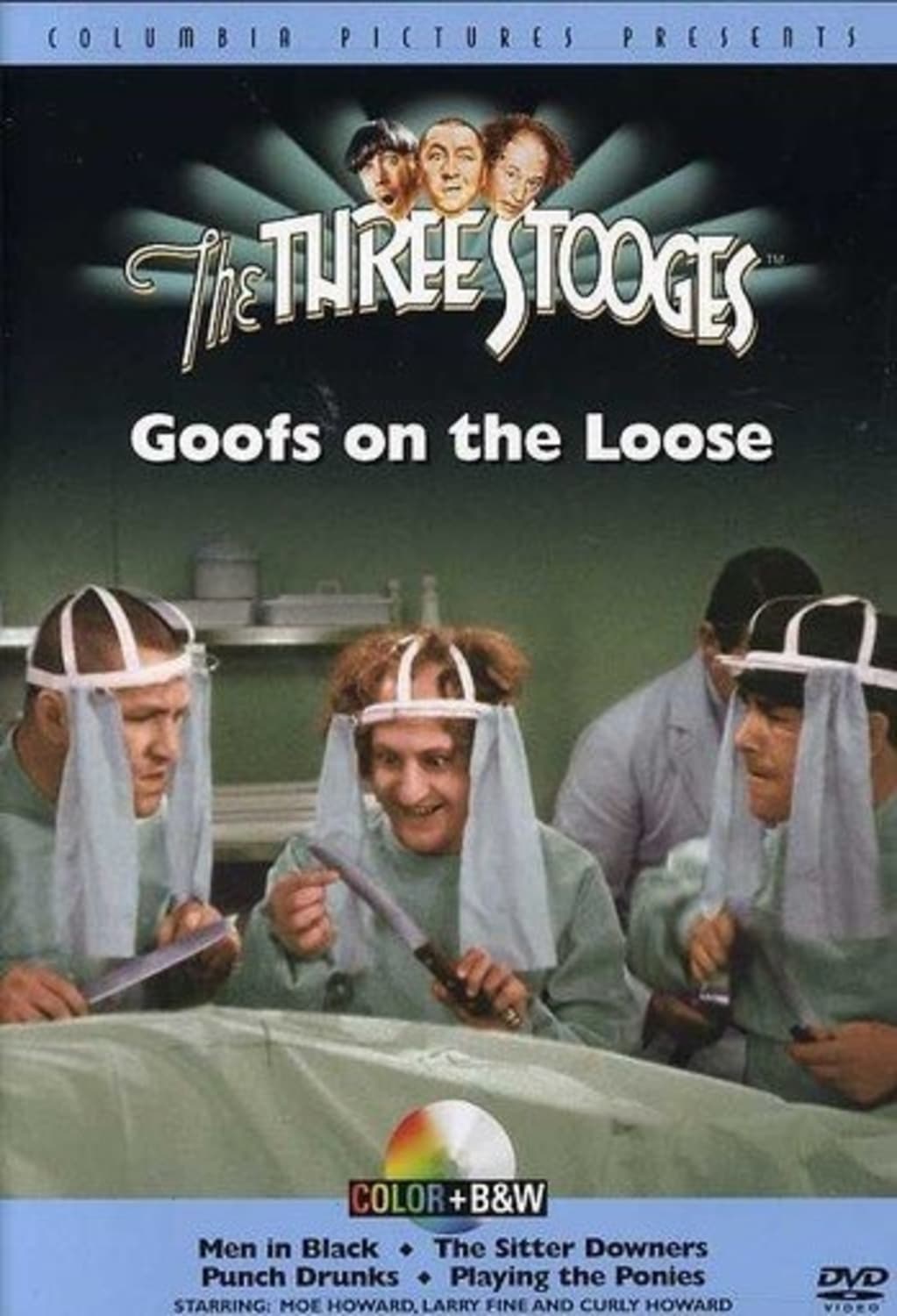 Three Stooges : Goofs on the Loose [Colorized] - [DVD]