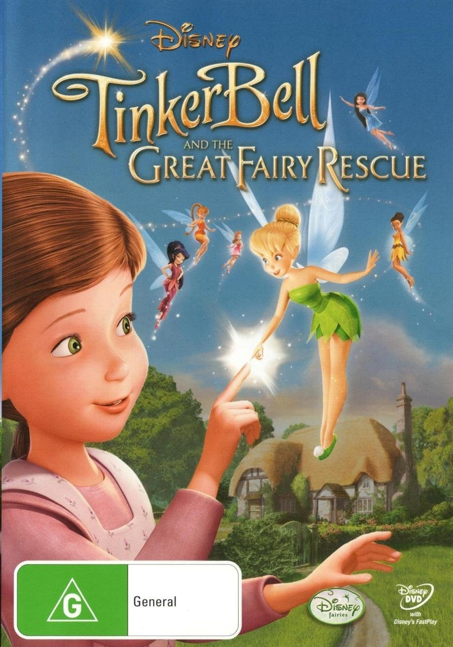 Tinker Bell and The Great Fairy Rescue [Region 4] - [DVD]