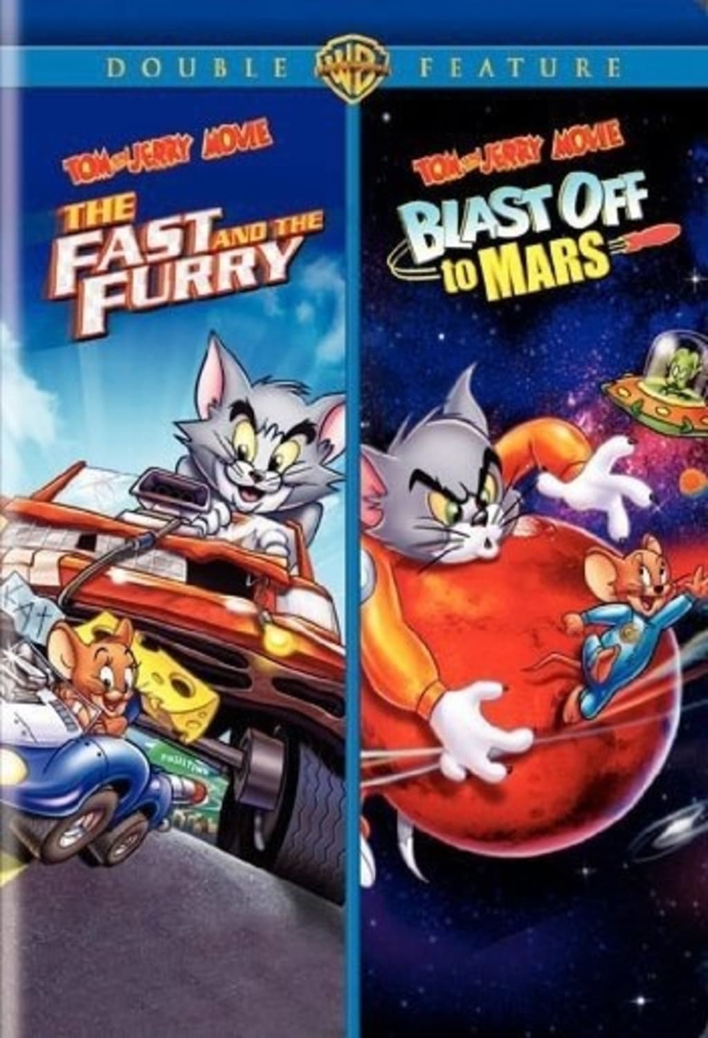 Tom and Jerry - The Fast and the Furry / Blastoff to Mars - [DVD]