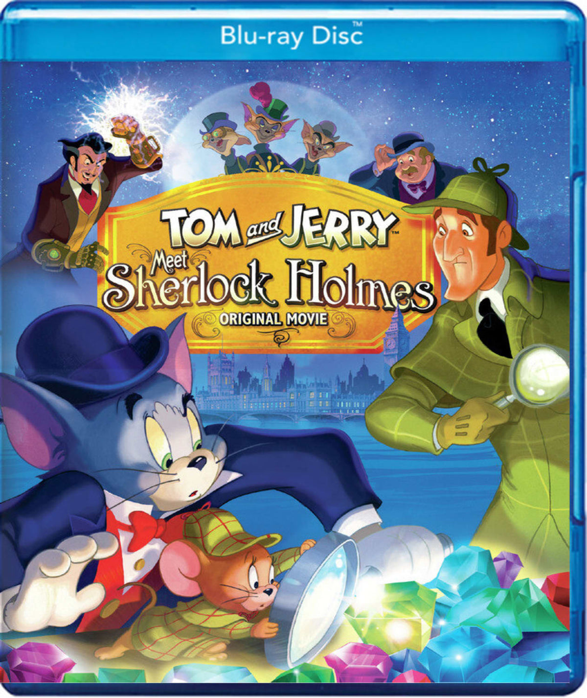 Tom and Jerry Meet Sherlock Holmes - (With DVD) - [Blu-ray]