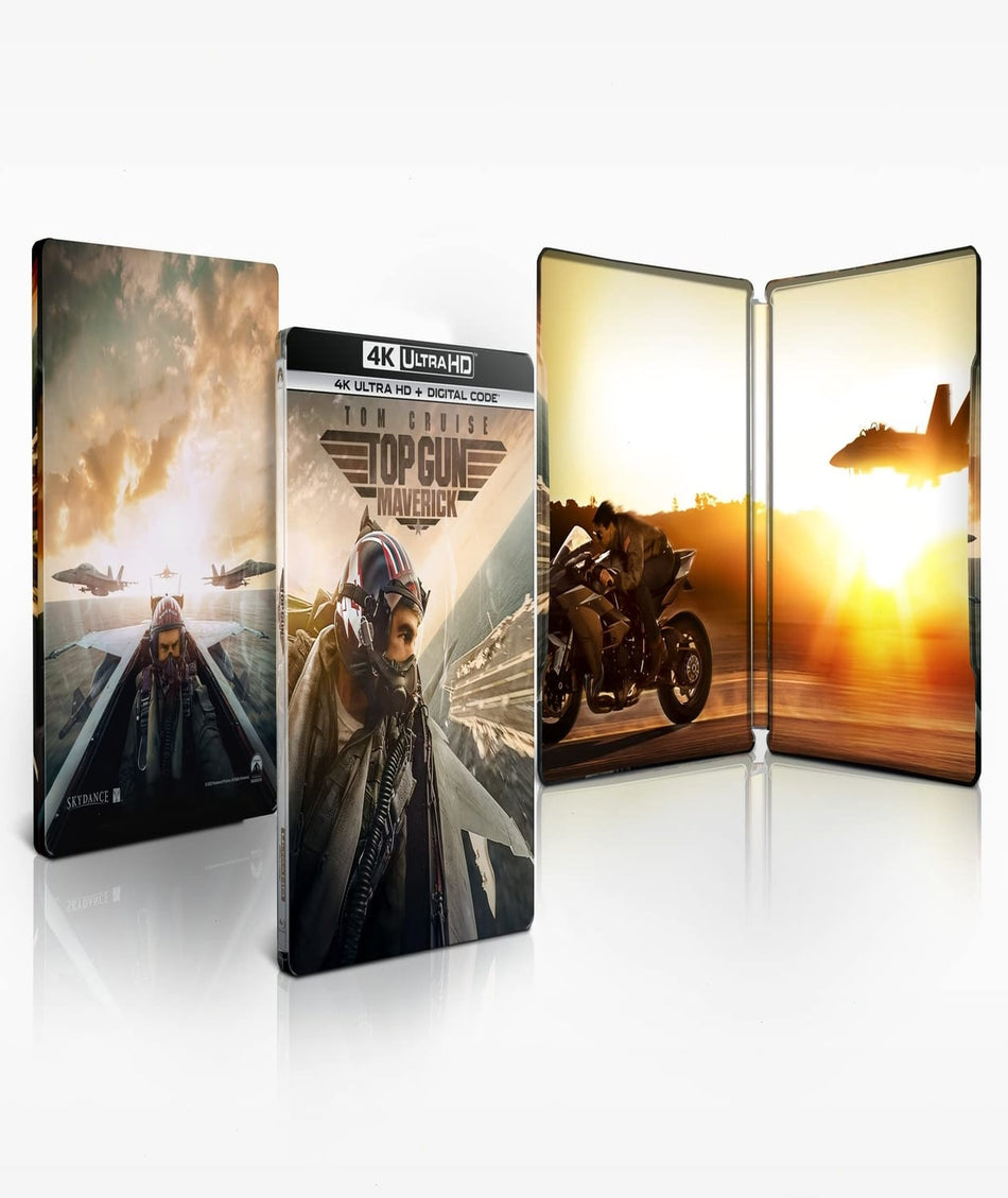 Top Gun: Maverick [4K UHD Steelbook+ + Digital Copy] (Bilingual) - [Blu-ray]