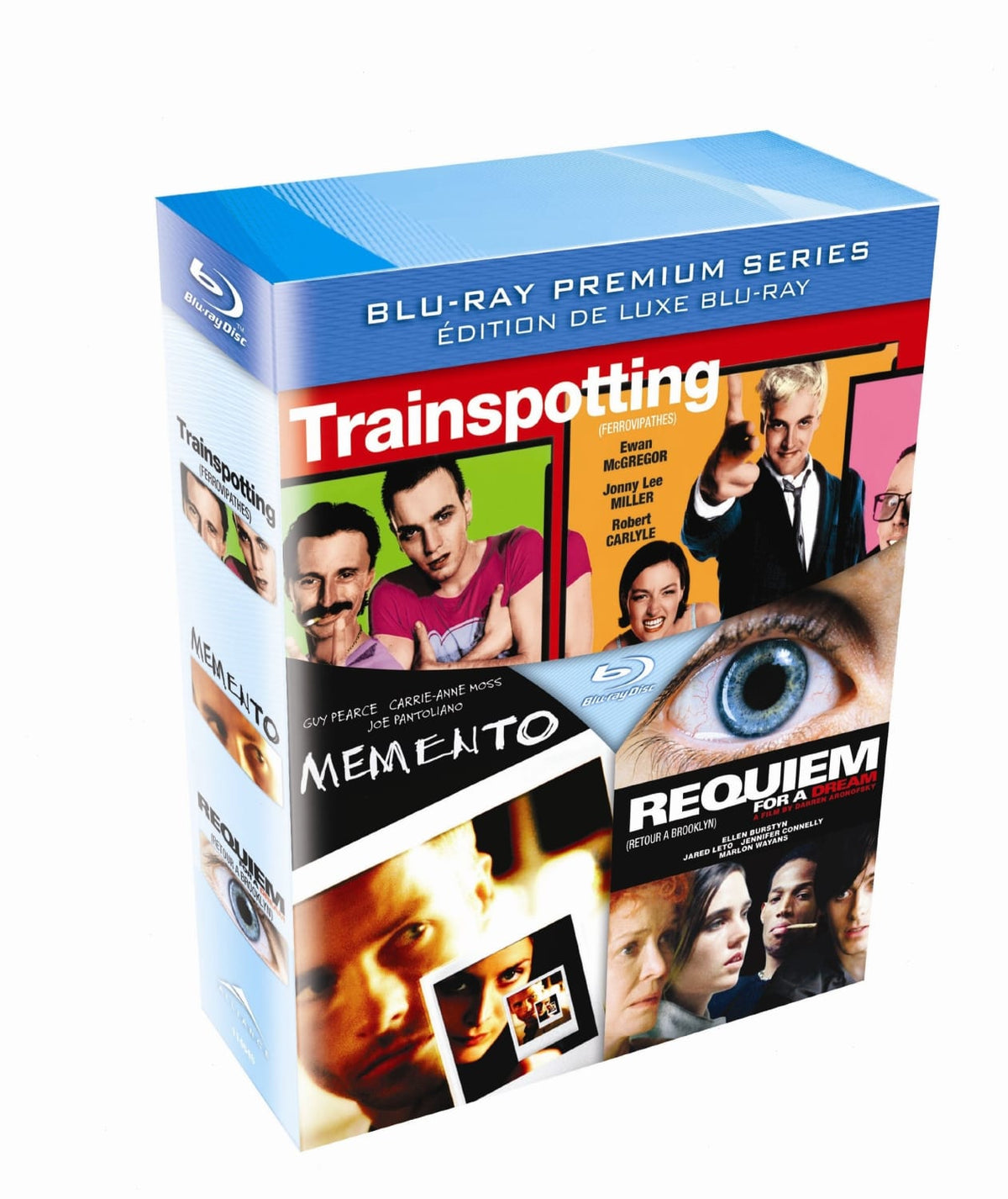 Trainspotting/Memento/Requiem 3 - Pack - [Blu-ray]
