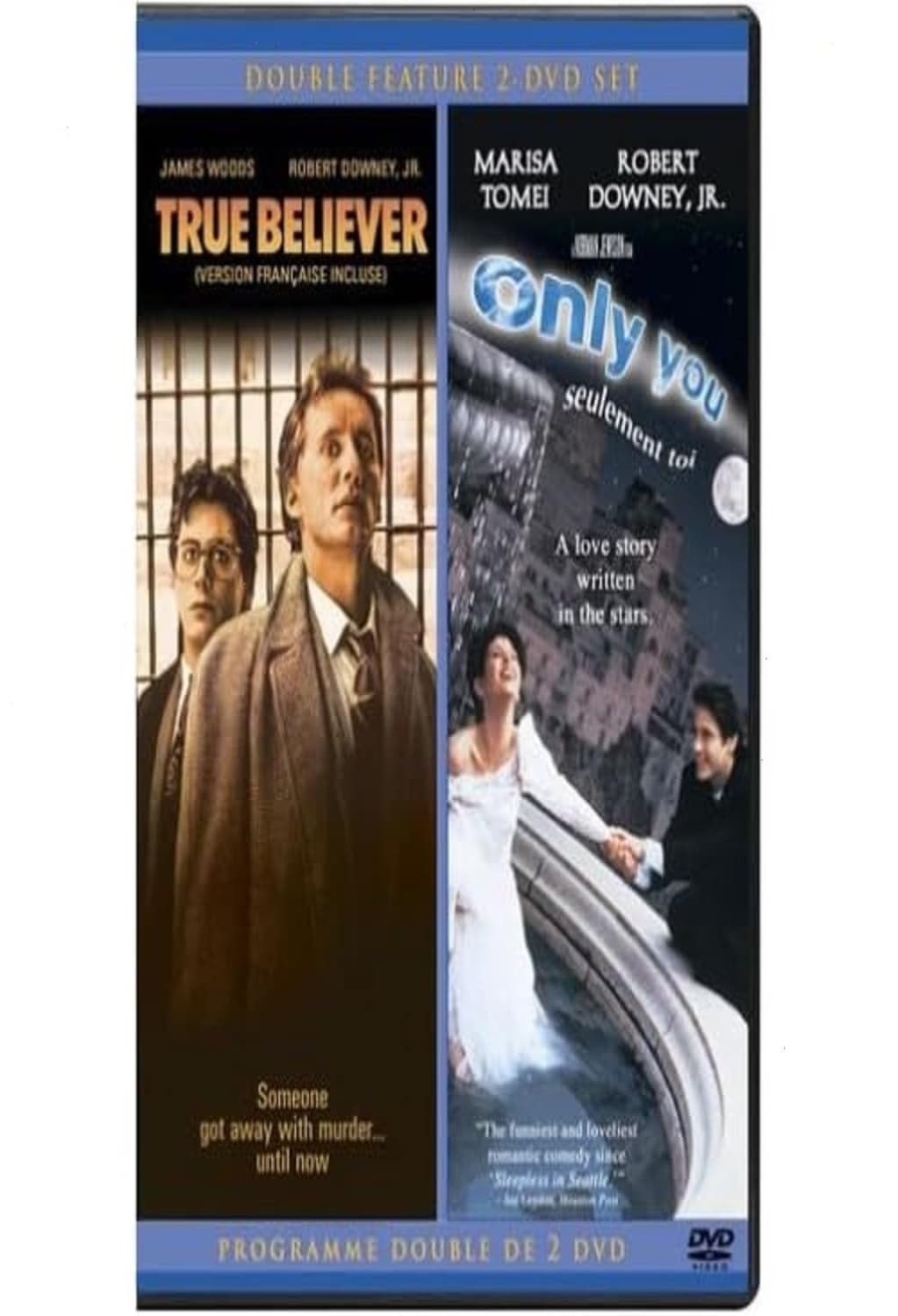 True Believer/Only You [1994] [Double Feature, 2 discs] Bilingual - [DVD]