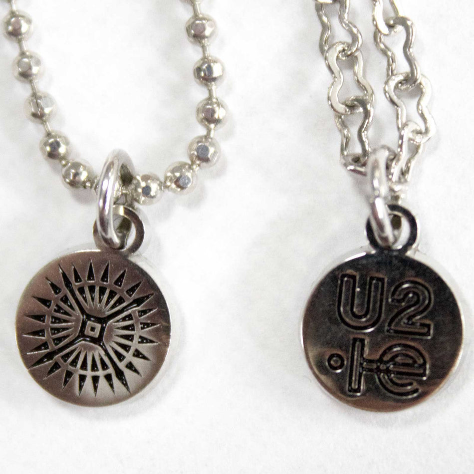 U2  Necklace: Silver Colour  (Ex-Tour)