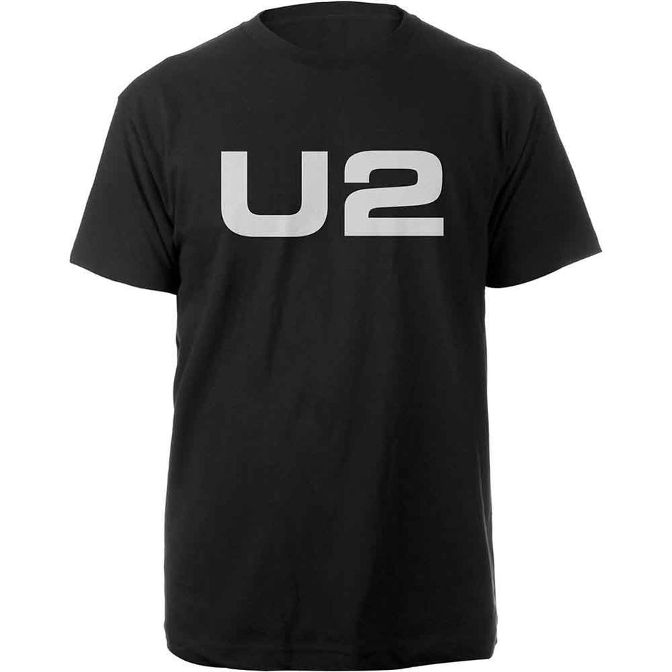 U2 Unisex T-Shirt: Logo (Black)