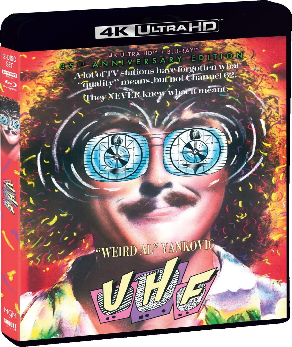 UHF (35th Anniversary Edition) - (4K Mastering, With Blu-ray, Anniversary Edition) - [4K Ultra HD]