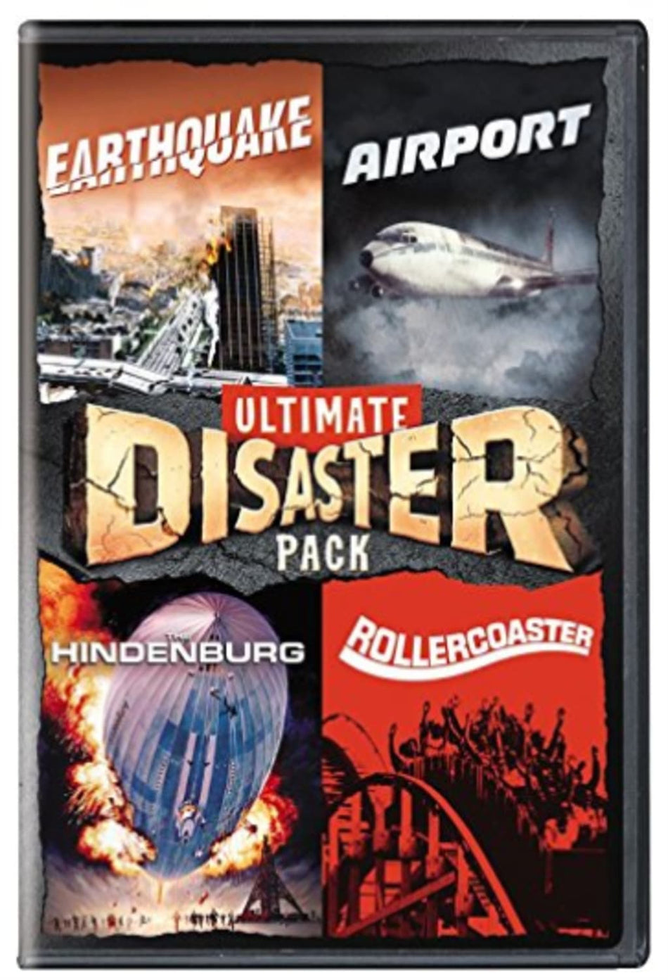 Ultimate Disaster Pack [Earthquake / Airport / the Hindenburg / Rollercoaster] - [DVD]