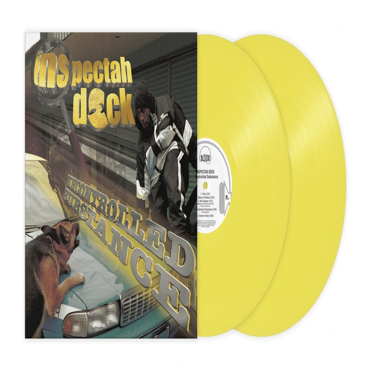 Inspectah Deck - Uncontrolled Substance - Limited Yellow Colored - [Vinyl]