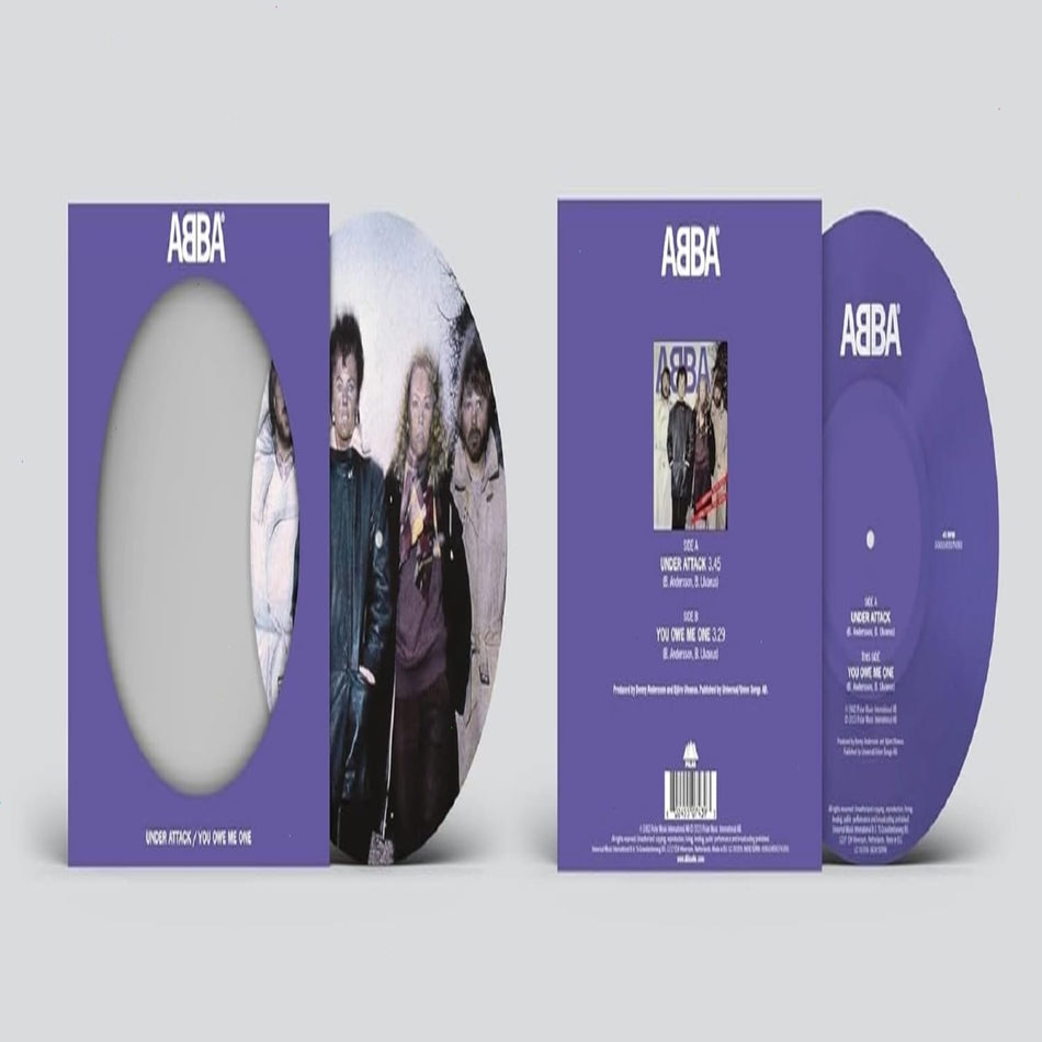 Abba - UNDER ATTACK [7" PICTURE DISC] - [Vinyl]