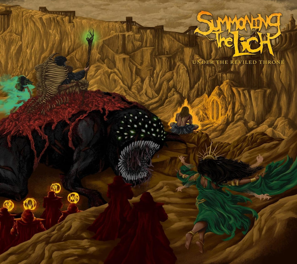Summoning the Lich - Under The Reviled Throne - [CD]