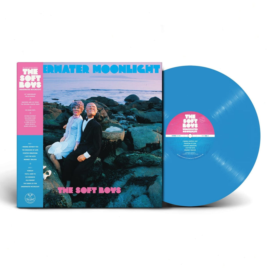 The Soft Boys - Underwater Moonlight - (Limited Edition, Colored Vinyl, Blue, Deluxe Edition, Booklet) - [Vinyl]