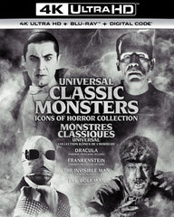 UNIVERSAL CLASSIC MONSTERS ICONS OF HORROR COLLECTION â NEW TO - [4K ULTRA HD]