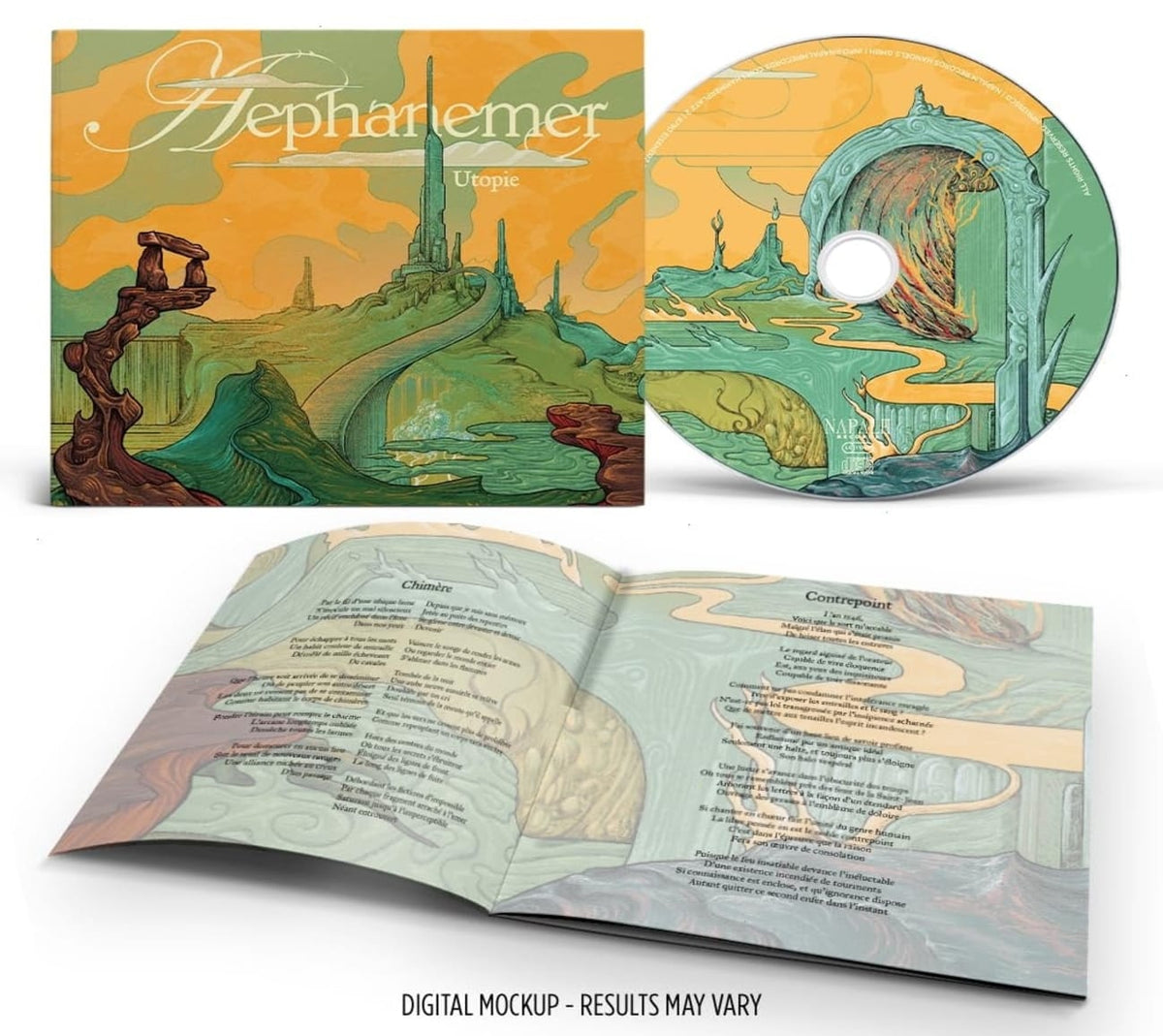 Aephanemer - Utopie - [CD]