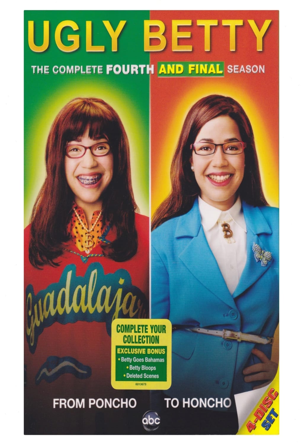 Ugly Betty: The Complete Fourth and Final Season 4 - DISC - [DVD]