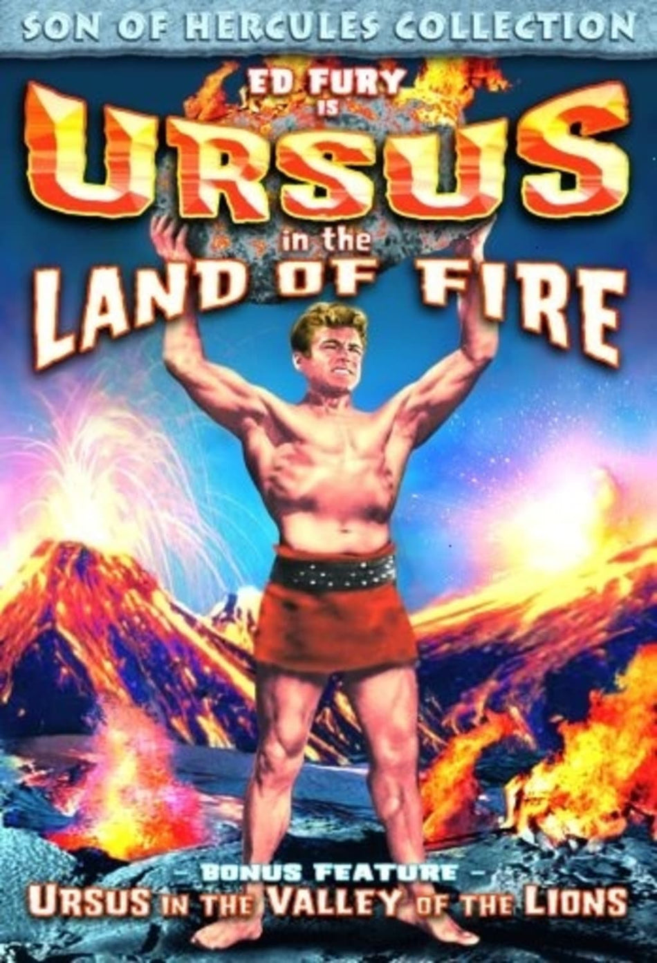 Ursus in the Land of Fire / Ursus in the Valley of the Lions - (Colorized) - [DVD]