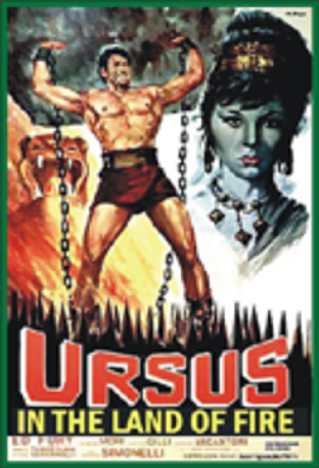 Ursus In The Land Of Fire - (Widescreen, Anamorphic, Mono Sound) - [DVD]