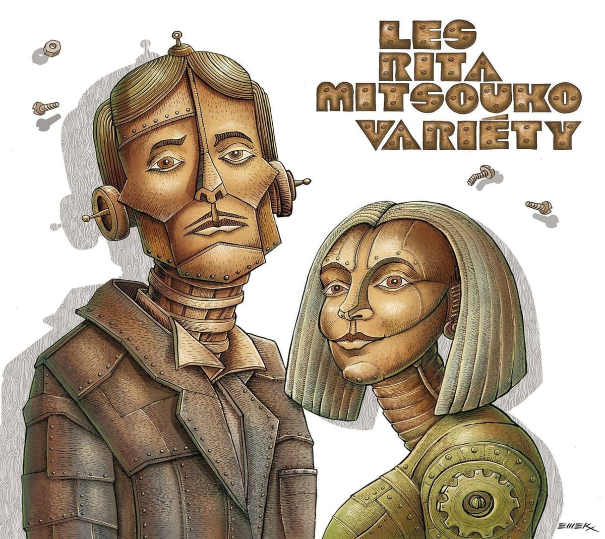 Les Rita Mitsouko - VARIETY [ORIGINAL FRENCH ALBUM] - [CD]