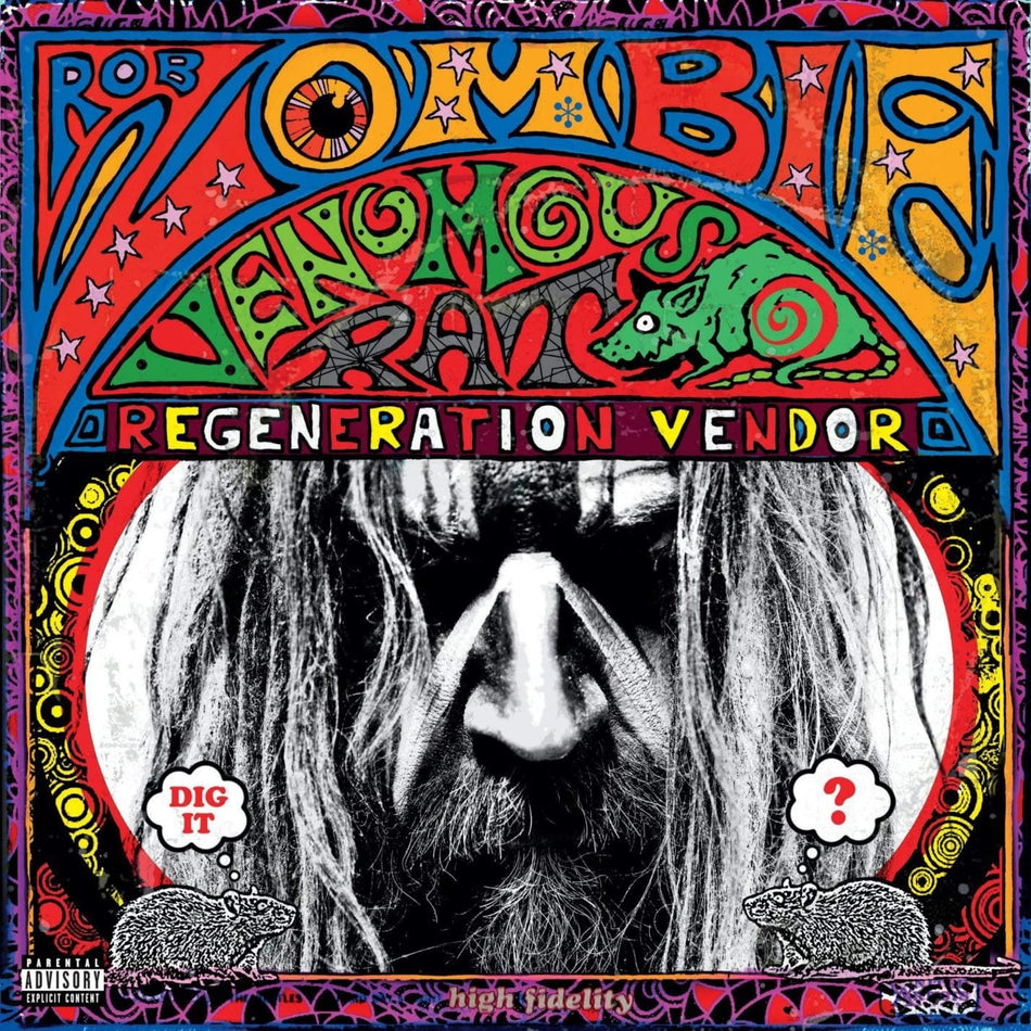 Rob Zombie - Venomous Rat Regeneration Vendor [Explicit Content] - (Parental Advisory Explicit Lyrics) - [Vinyl]