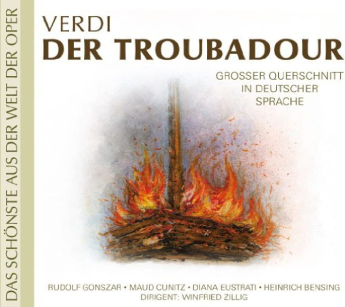 Cunitz Gonszar And More / Zillig - VERDI: DER TROUBADOUR - [CD]