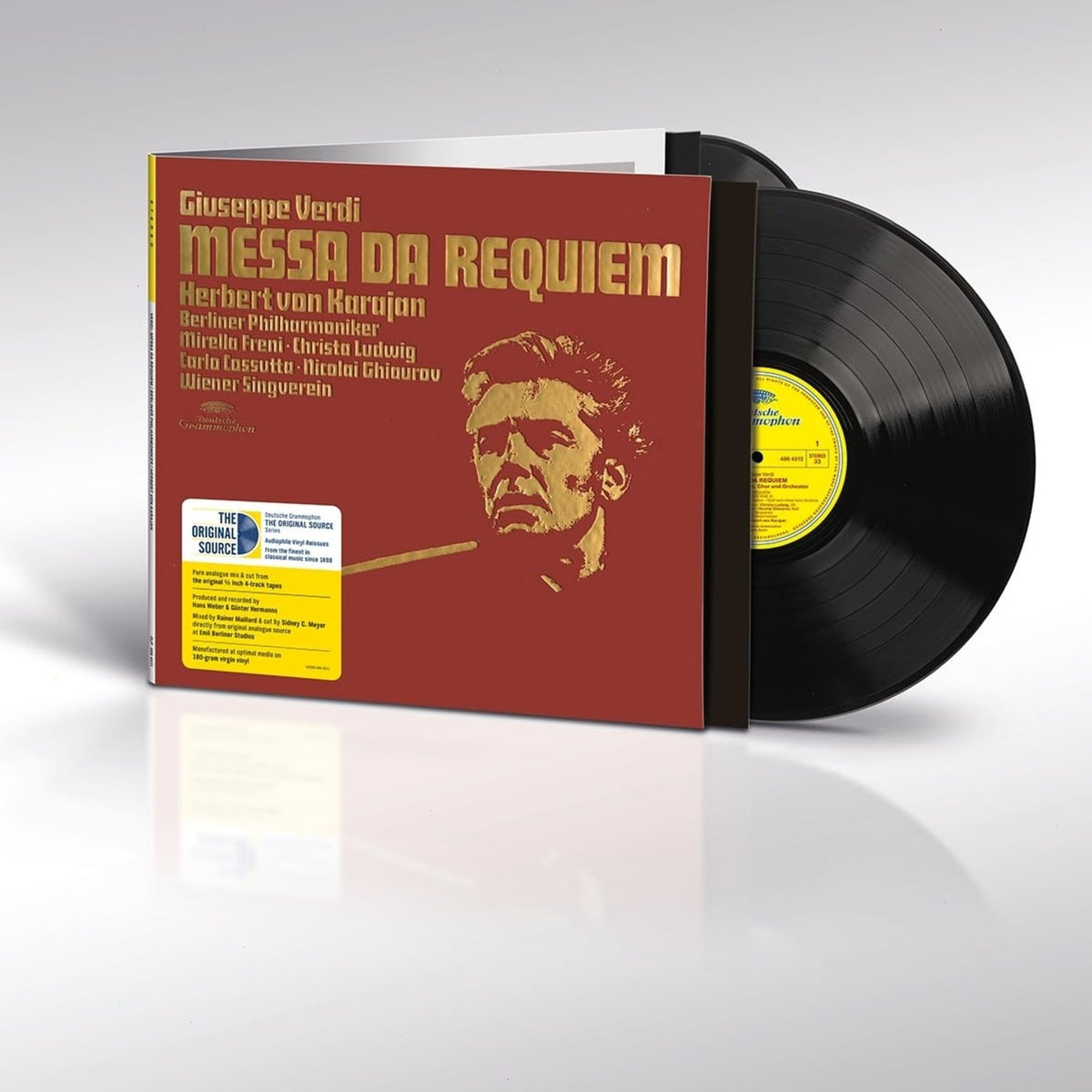HERBERT VON KARAJAN / BERLINER PHILHARMONIKER - Verdi: Messa Da Reqiuem - [Vinyl]