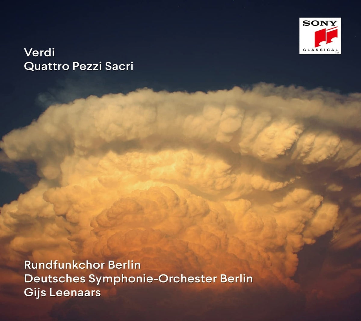 VERDI / GIJS LEENAARS / RUNDFUNKCHOR BERLIN - Verdi: Quattro Pezzi Sacri - [CD]
