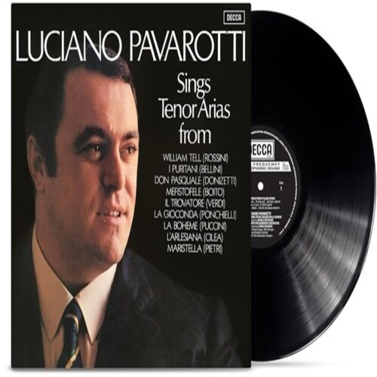 Luciano Pavarotti - Tenor Arias from Italian Opera (LP) - (Luciano Pavarotti) - [Vinyl]
