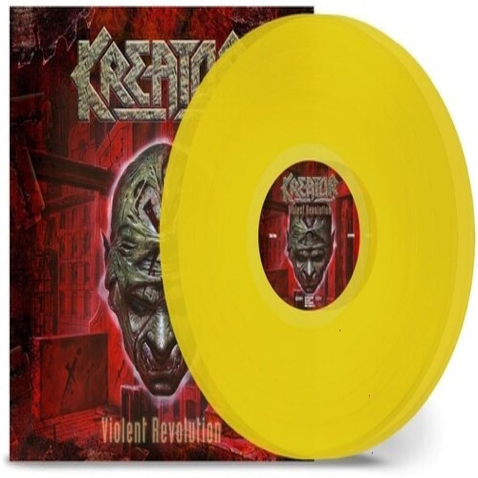 Kreator - Violent Revolution - (Colored , Yellow, Gatefold LP Jacket, Gatefold LP Jacket) - [Vinyl]